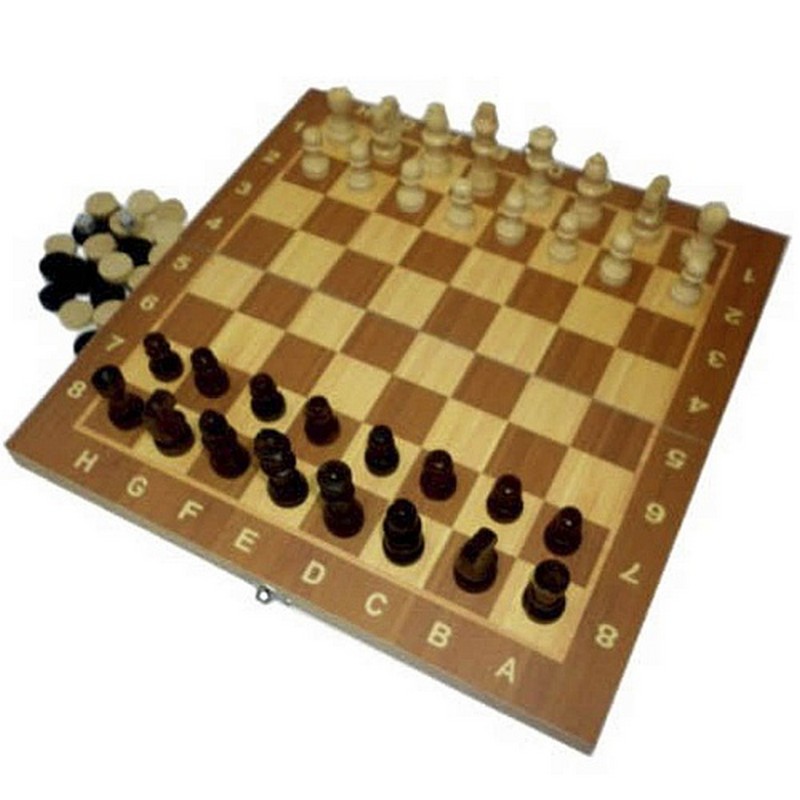 Купить Набор 3 в 1 шахматы, шашки, нарды W7722, NoBrand