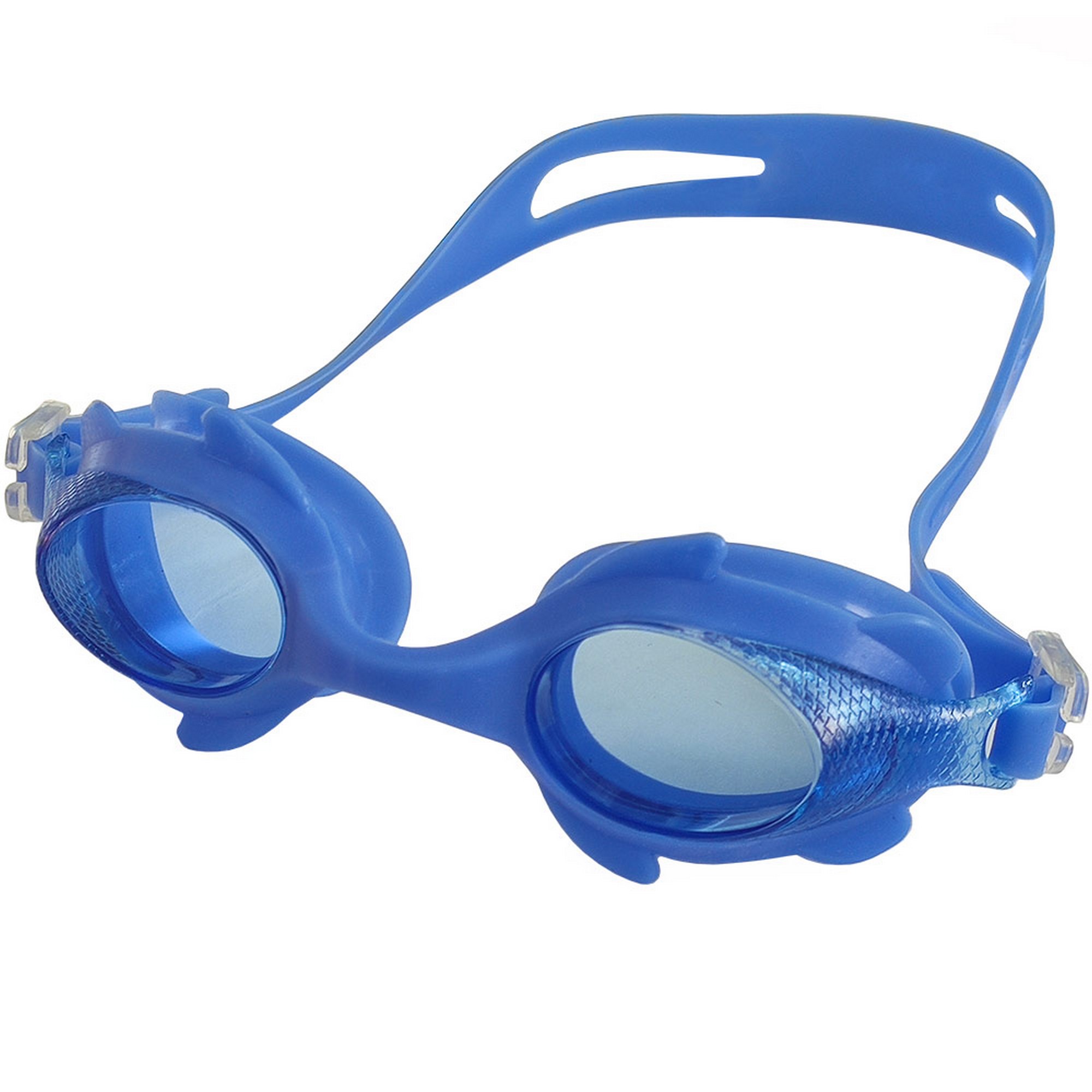 Купить Очки для плавания Sportex детскиеюниорские R18166-1 синий,