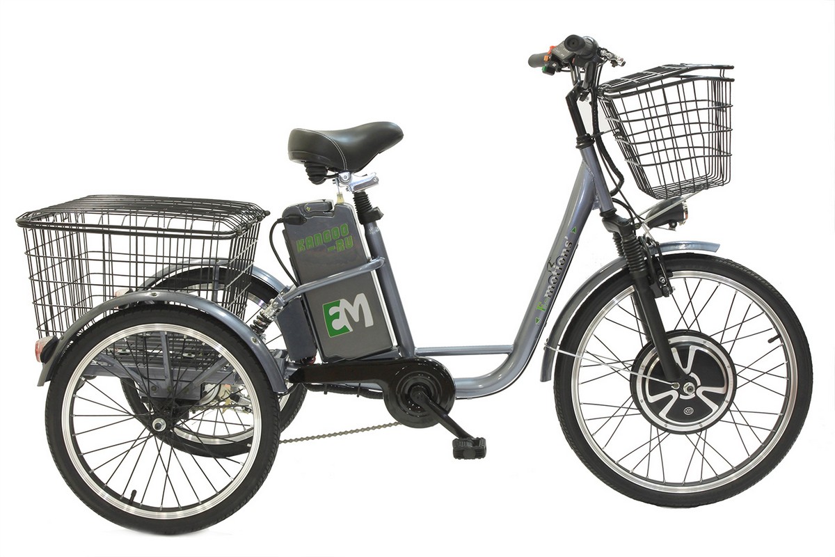 

Трицикл E-motions Kangoo 500W