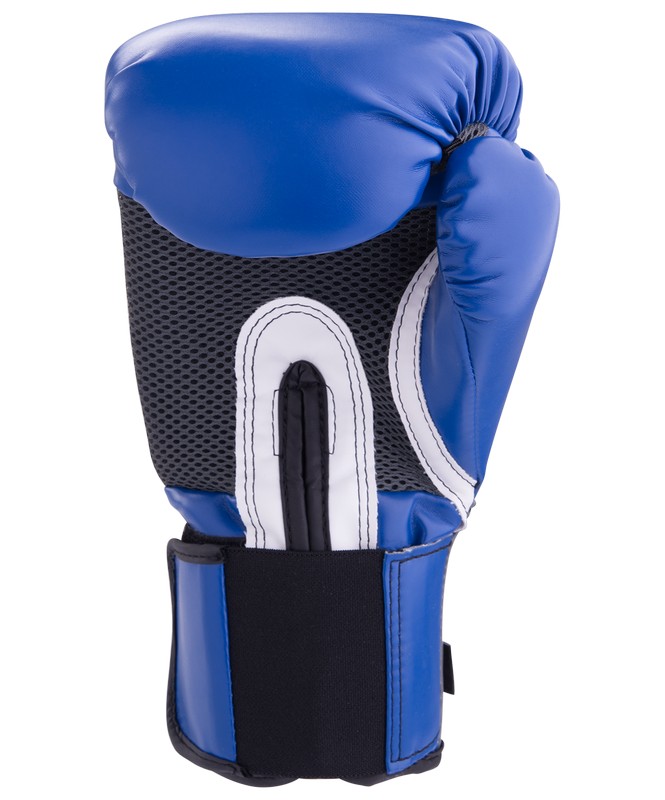 Перчатки боксерские Everlast Pro Style Anti-MB 2214U, 14oz, к/з, синий 665_800