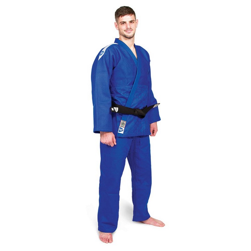 Кимоно дзюдо Green Hill Professional JSP-10388, одобрено IJF (Межд. фед. дзюдо), синее