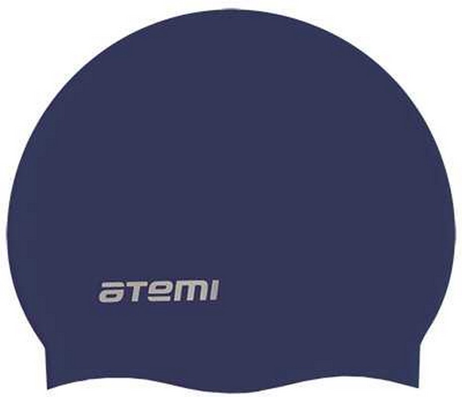 Купить Шапочка для плавания Atemi SC110 силикон, темно-синий,