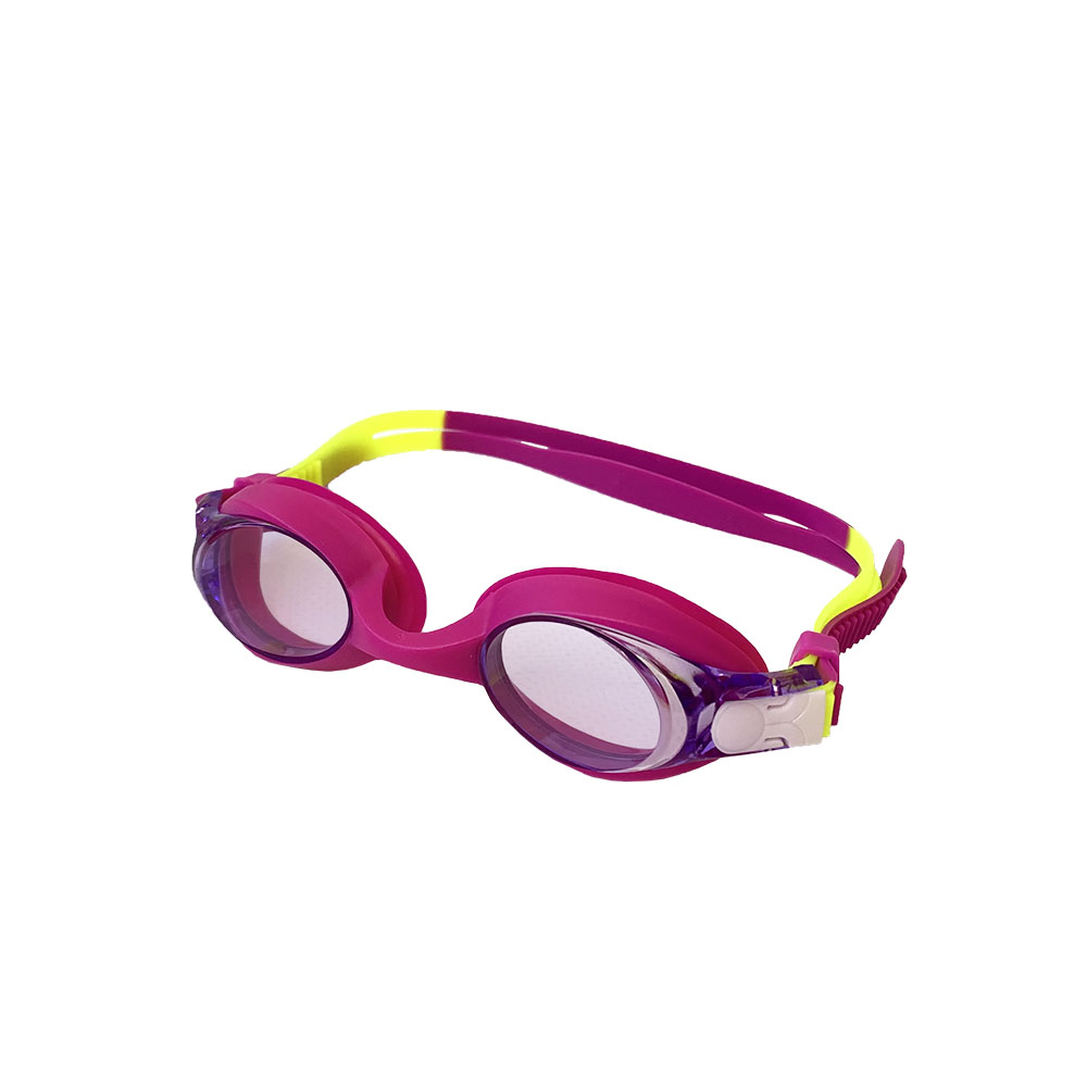 Купить Очки для плавания детские Sportex E36892 фиолетовосалатовые,
