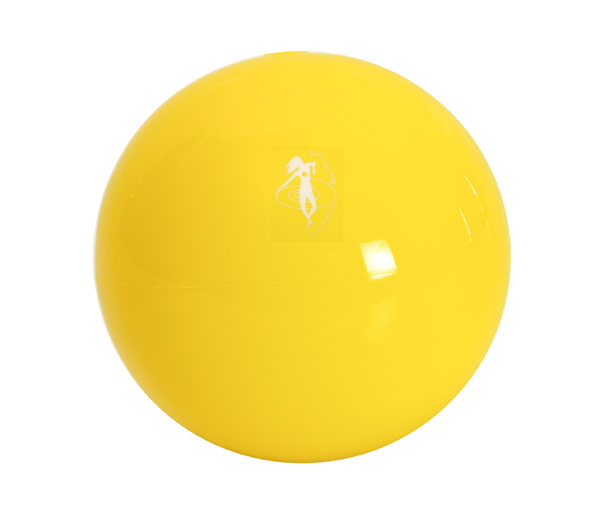 Купить Мяч наливной Franklin Method 90.07 Fascia Ball, 10 см, вес 0,5 кг, желтый,