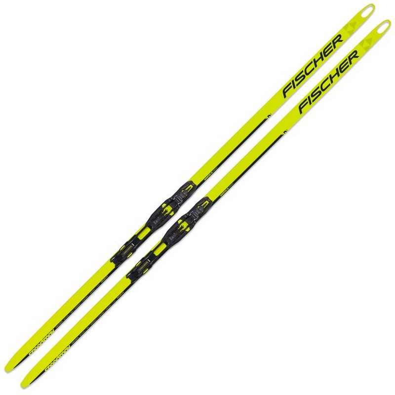 Лыжи беговые Fischer Speedmax 3D SK Plus Stiff IFP N04622 желтый,  - купить со скидкой