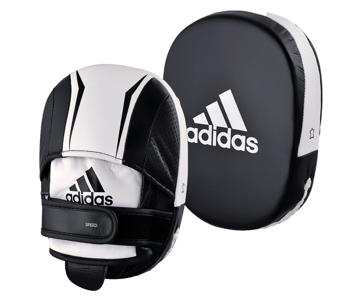 Купить Лапы Speed 550 Micro Air Focus Mitt черно-белые Adidas adiSP550FM,