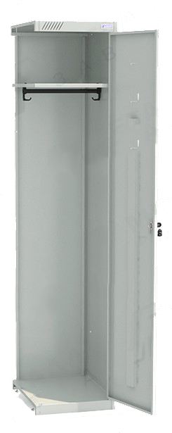 Шкаф для одежды Metall Zavod ШРС-11дс-400 разборный 185х40х50см