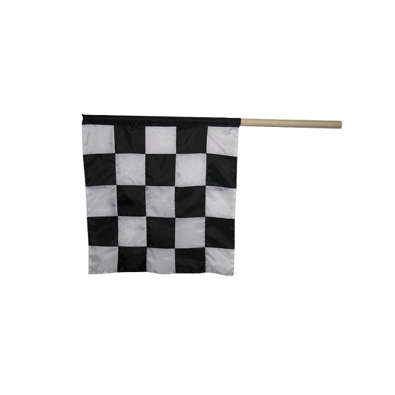 Купить Флаг Старт-Финиш Ellada УТ2699 двухслойный, черно-белый (шашечки),