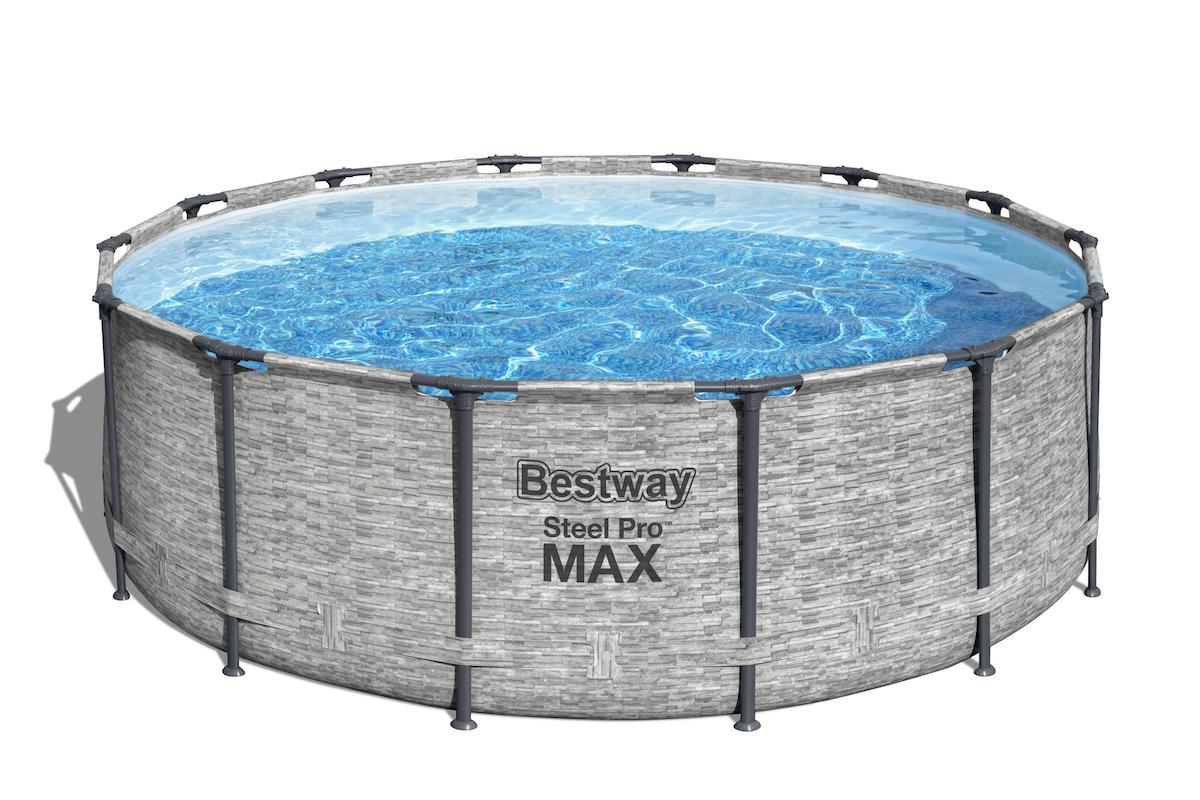 Каркасный бассейн Bestway Steel Pro Max 427x122 см (фильтр, лестница, тент) 5619D 1200_800