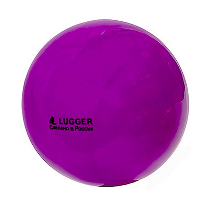 фото Мяч для художественной гимнастики однотонный d15см фиолетовый nobrand