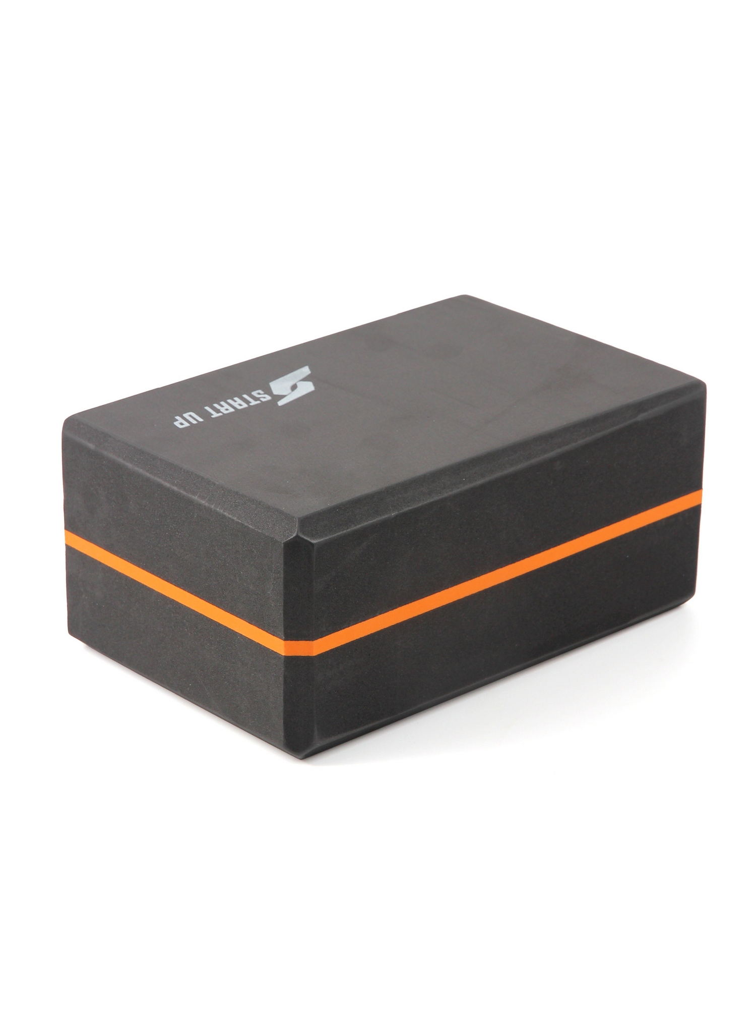 Блок для йоги 22,8x15,2x10см Start Up NT18022B черный 1500_2000