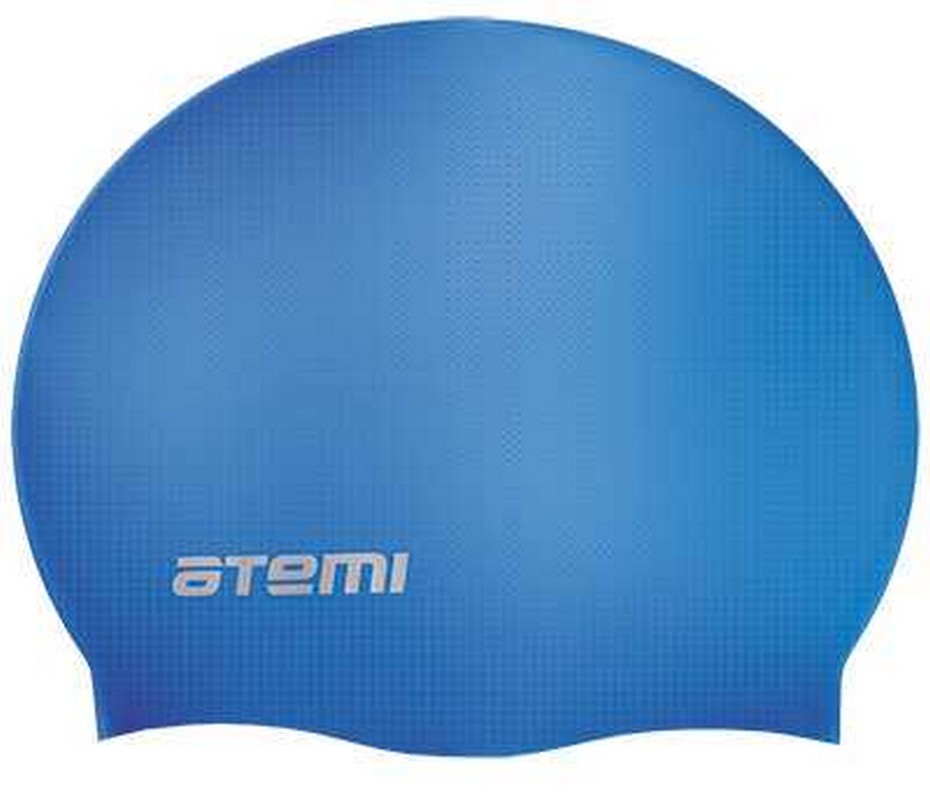 Купить Шапочка для плавания Atemi DC501 силикон (массажная), голубой,