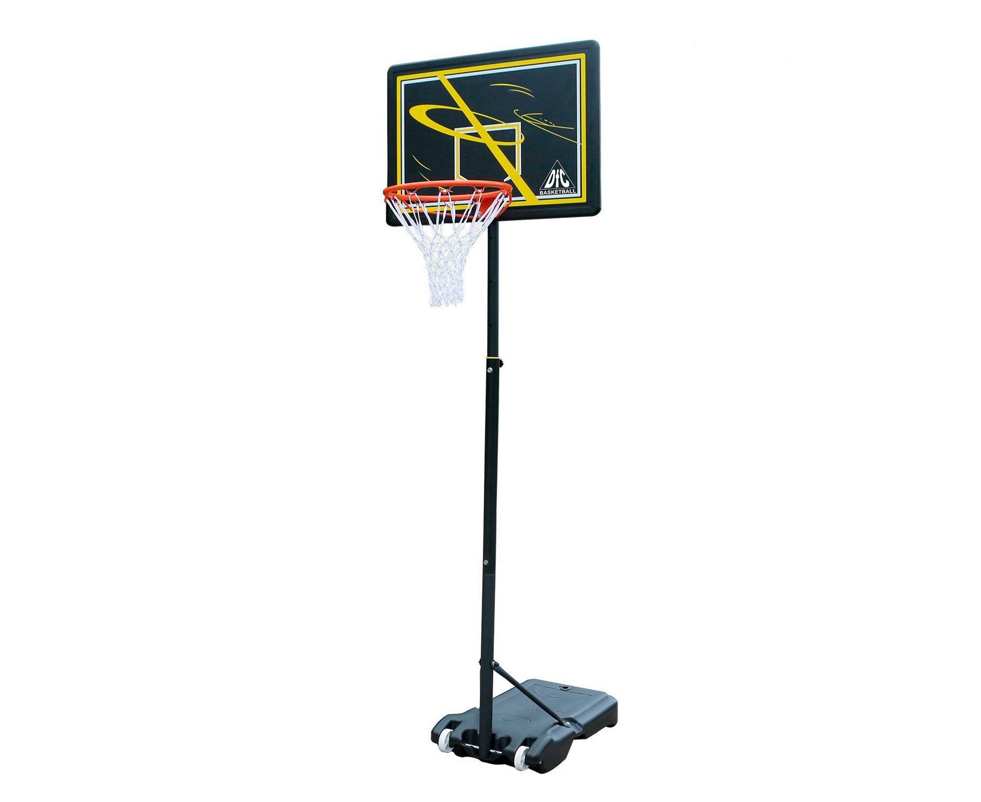 Мобильная баскетбольная стойка DFC 80х58см KIDSD1 - фото 1