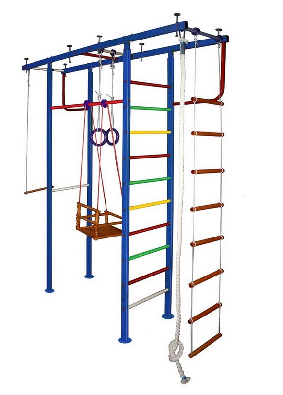фото Детский спортивный комплекс вертикаль 4.1 широкие перекладины