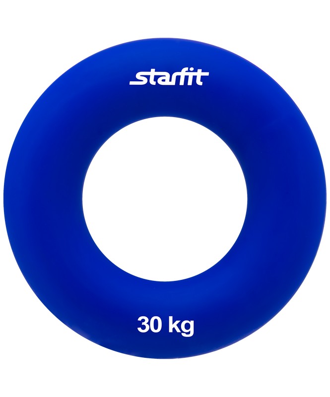 Эспандер кистевой Starfit ES-404 Кольцо, диаметр 8,8 см, 30 кг, тёмно-синий