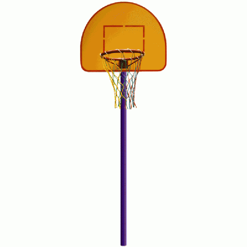 Стойка для баскетбола стационарная Вертикаль - фото 1