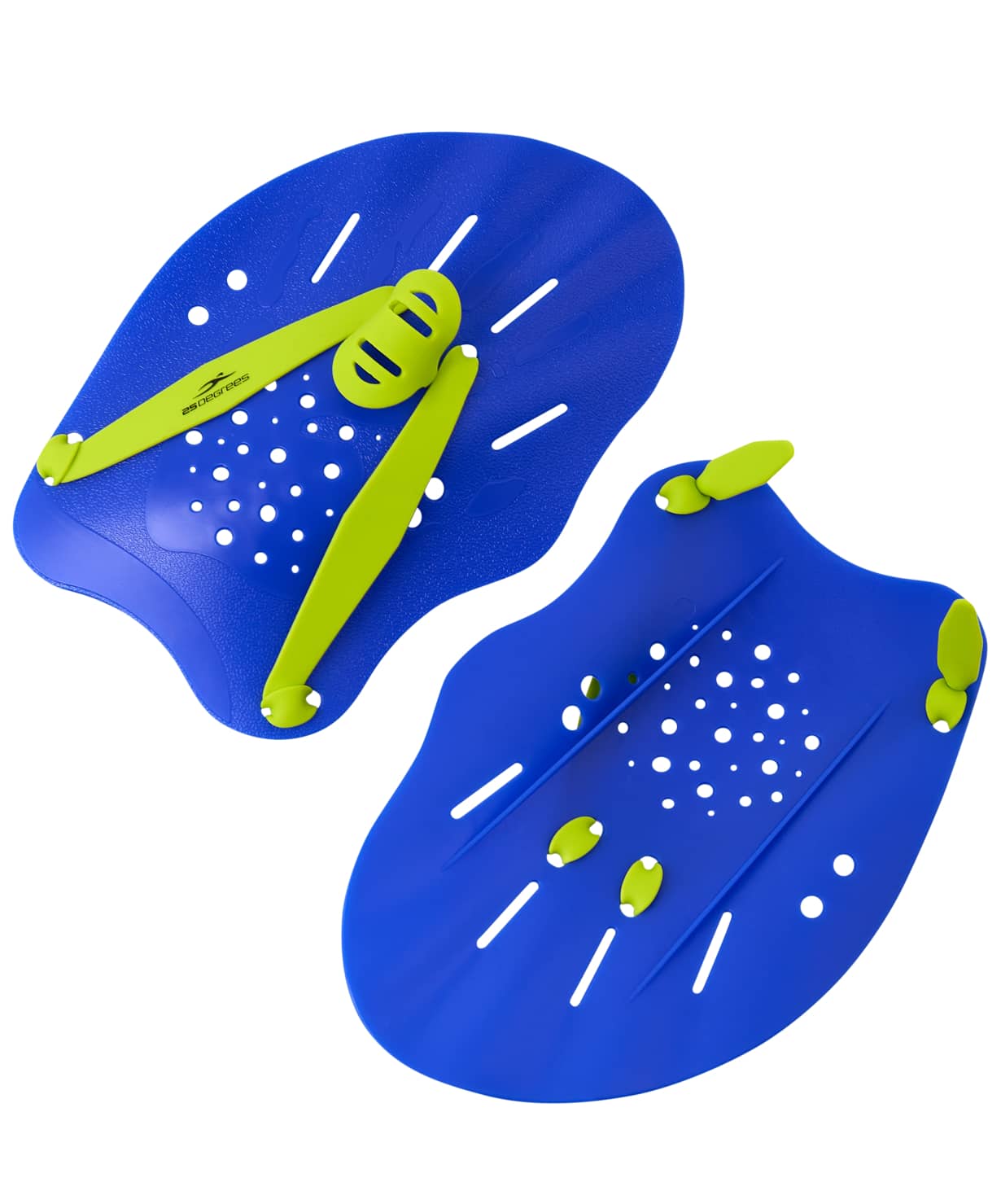 Лопатки для плавания 25DEGREES Alfa Blue/Lime 1230_1479