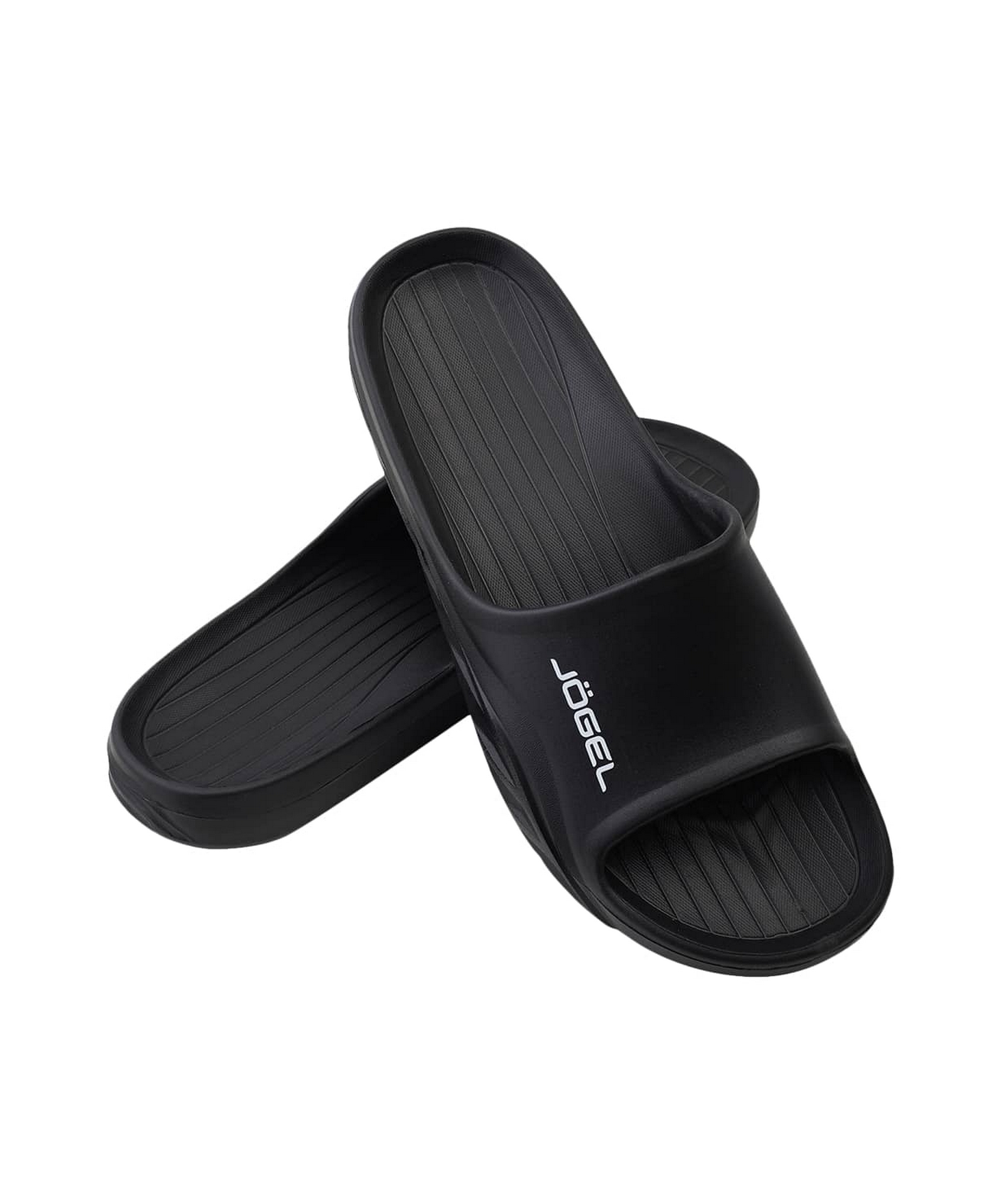 Сланцы, мужской Jogel Shower Slides, черный 1663_2000