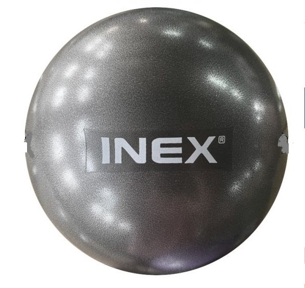 Пилатес-мяч Inex Pilates Ball INRP-PFB19GY-19-RP, 19 см, серый,  - купить со скидкой