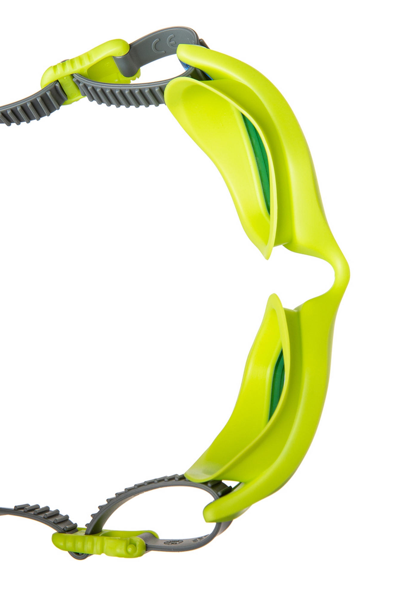 Очки для плавания Mad Wave Viper M0424 21 0 32W Салатовый 1333_2000