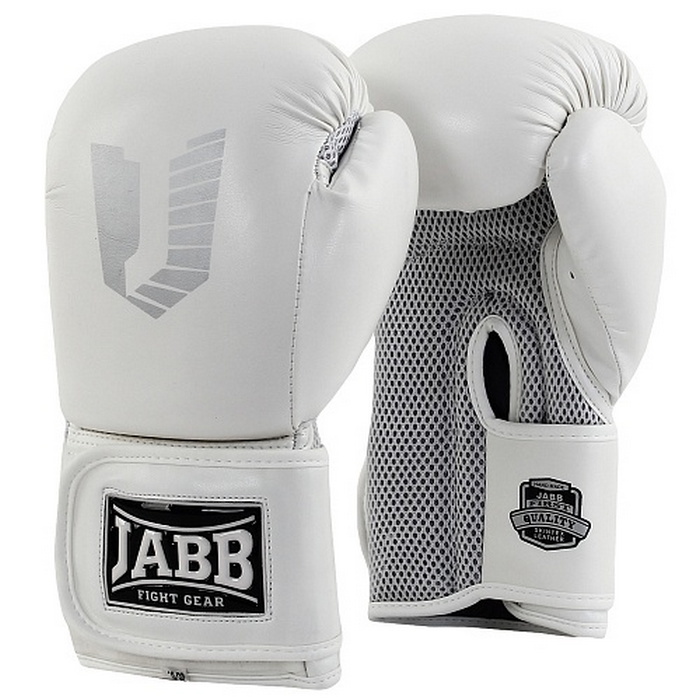 Купить Боксерские перчатки Jabb JE-4056/Eu Air 56 белый 8oz,