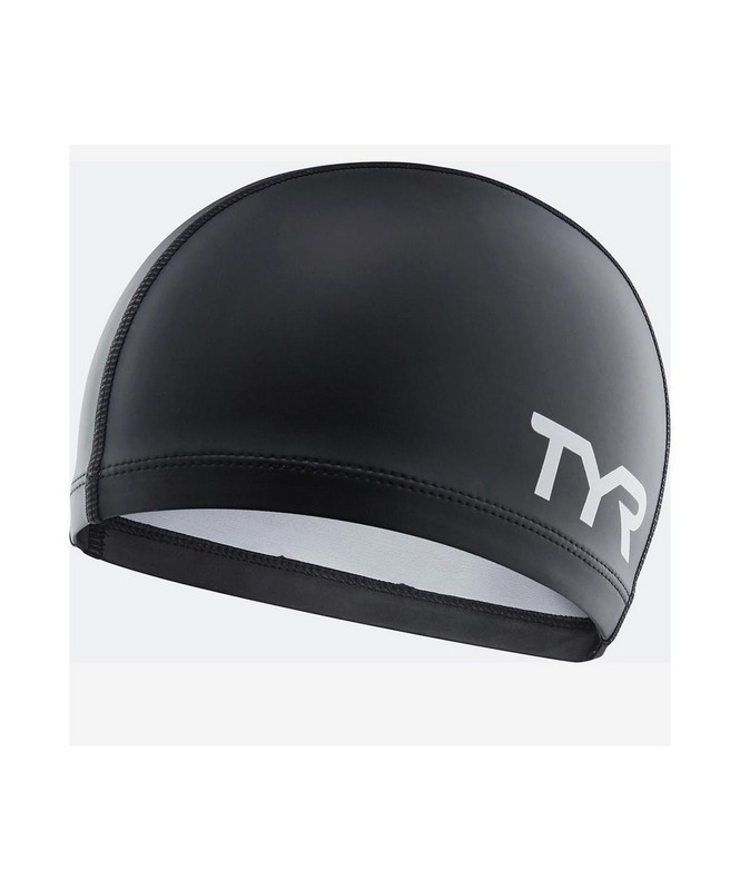 фото Шапочка для плавания tyr silicone comfort swim cap, силикон, lsccap/001, черный