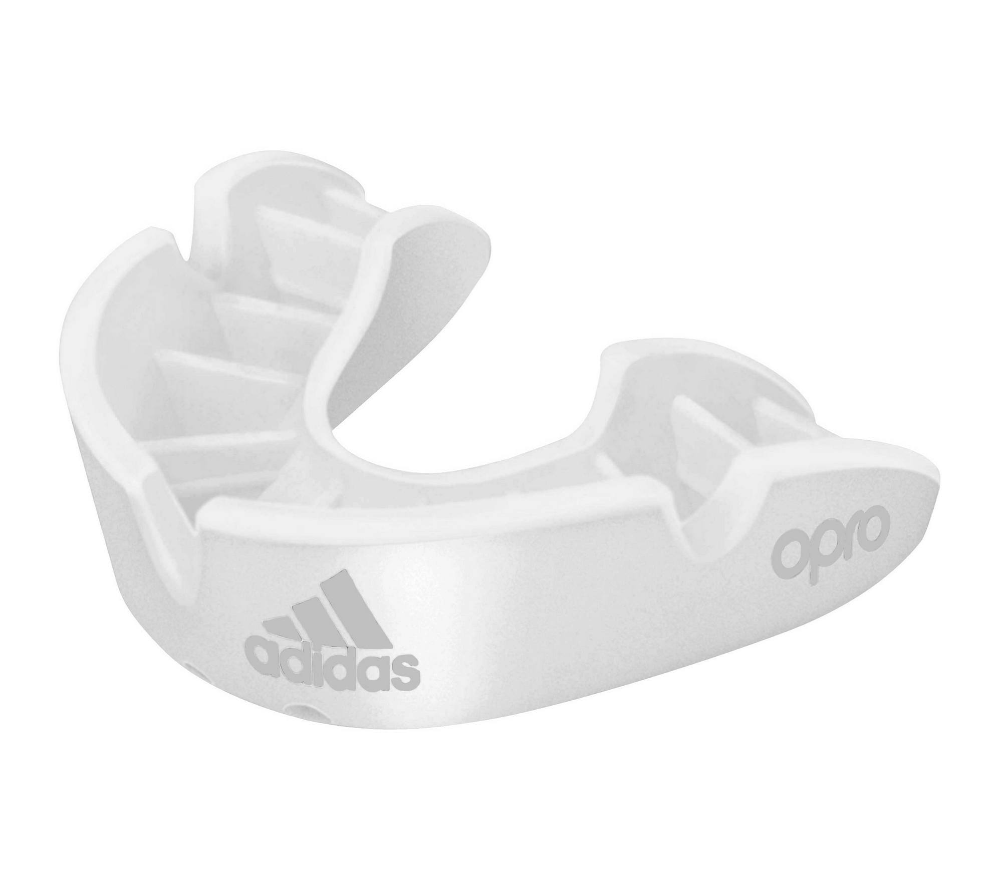 Капа одночелюстная Adidas adiBP31 Opro Bronze Gen4 Self-Fit Mouthguard белая,  - купить со скидкой
