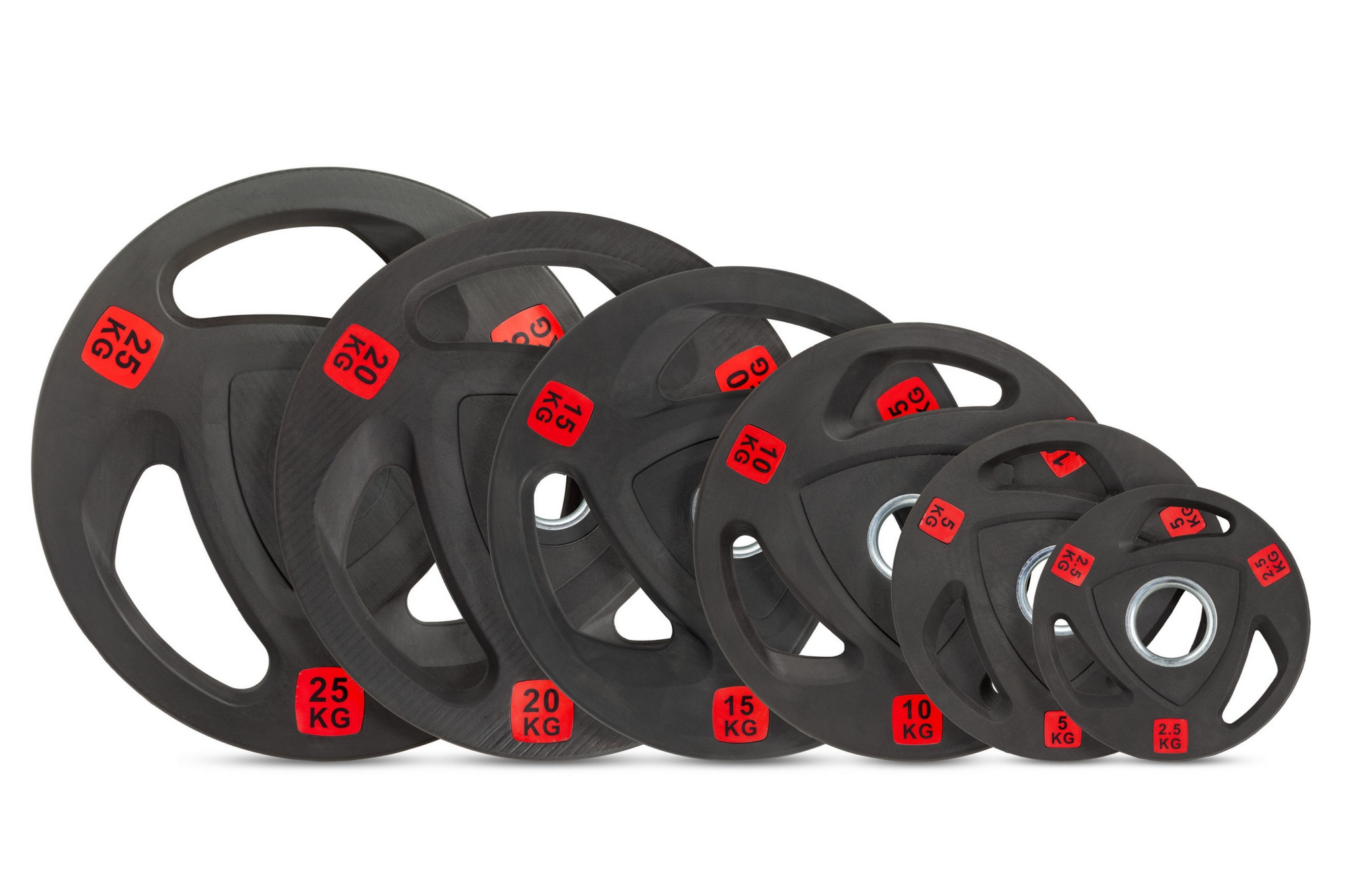 Диск 51мм обрезиненный с 3-мя хватами 15кг VictoryFit VF-ST51150 2000_1333