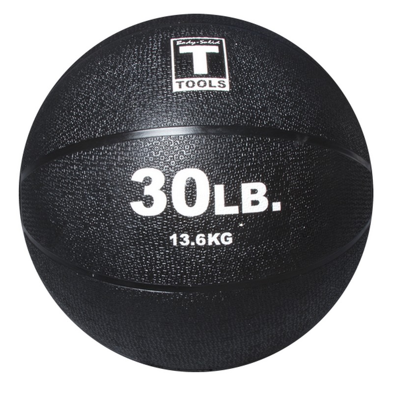 Купить Тренировочный мяч Body Solid 13,6кг BSTMB30 черный,