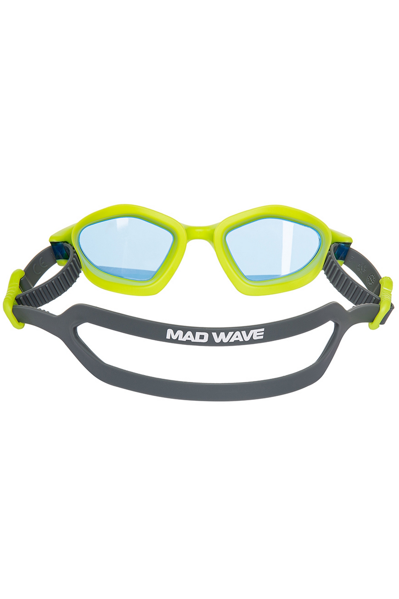 Очки для плавания Mad Wave Viper M0424 21 0 32W Салатовый 1333_2000