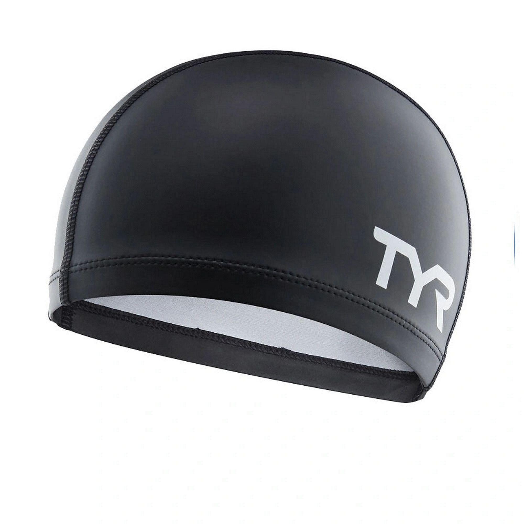 фото Шапочка для плавания подростковая tyr silicone comfort swim cap jr lsccapjr-001 черный