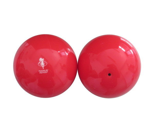 Купить Мячи для релаксации Franklin Method Universal Mini пара, диаметр 7,5 см, красный,