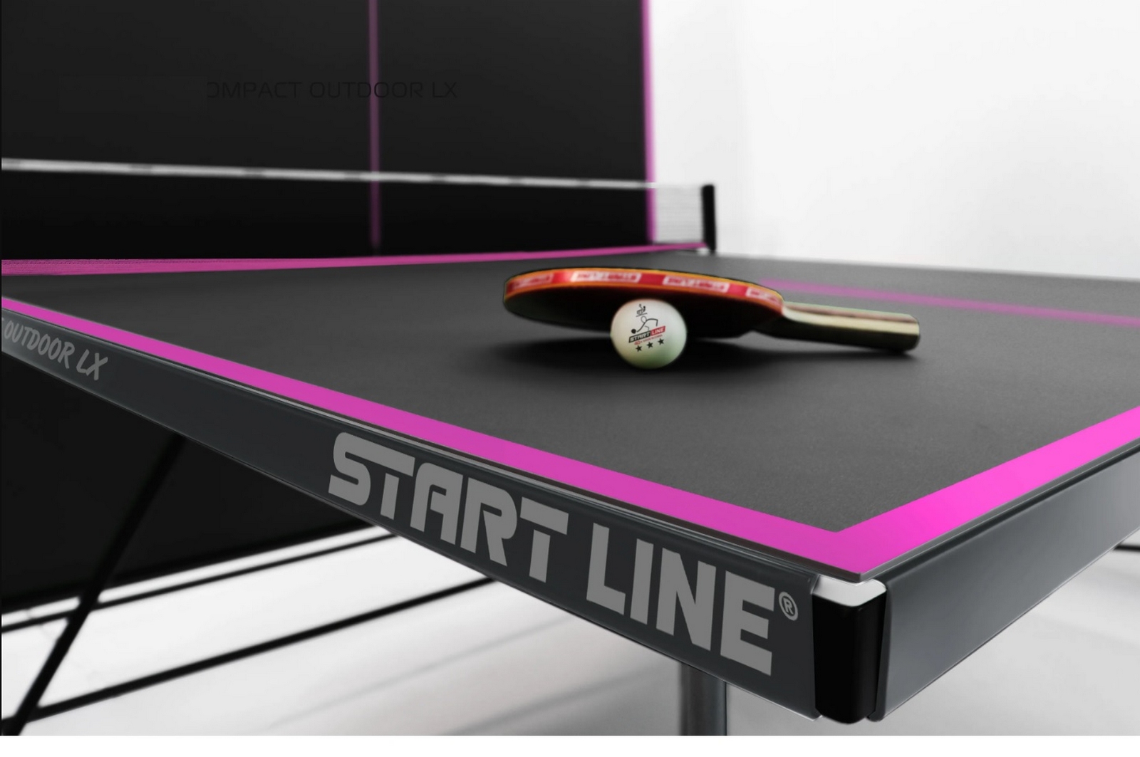 Теннисный стол Start Line Compact-2 LX Всепогодный 6044-13 Black 1600_1063