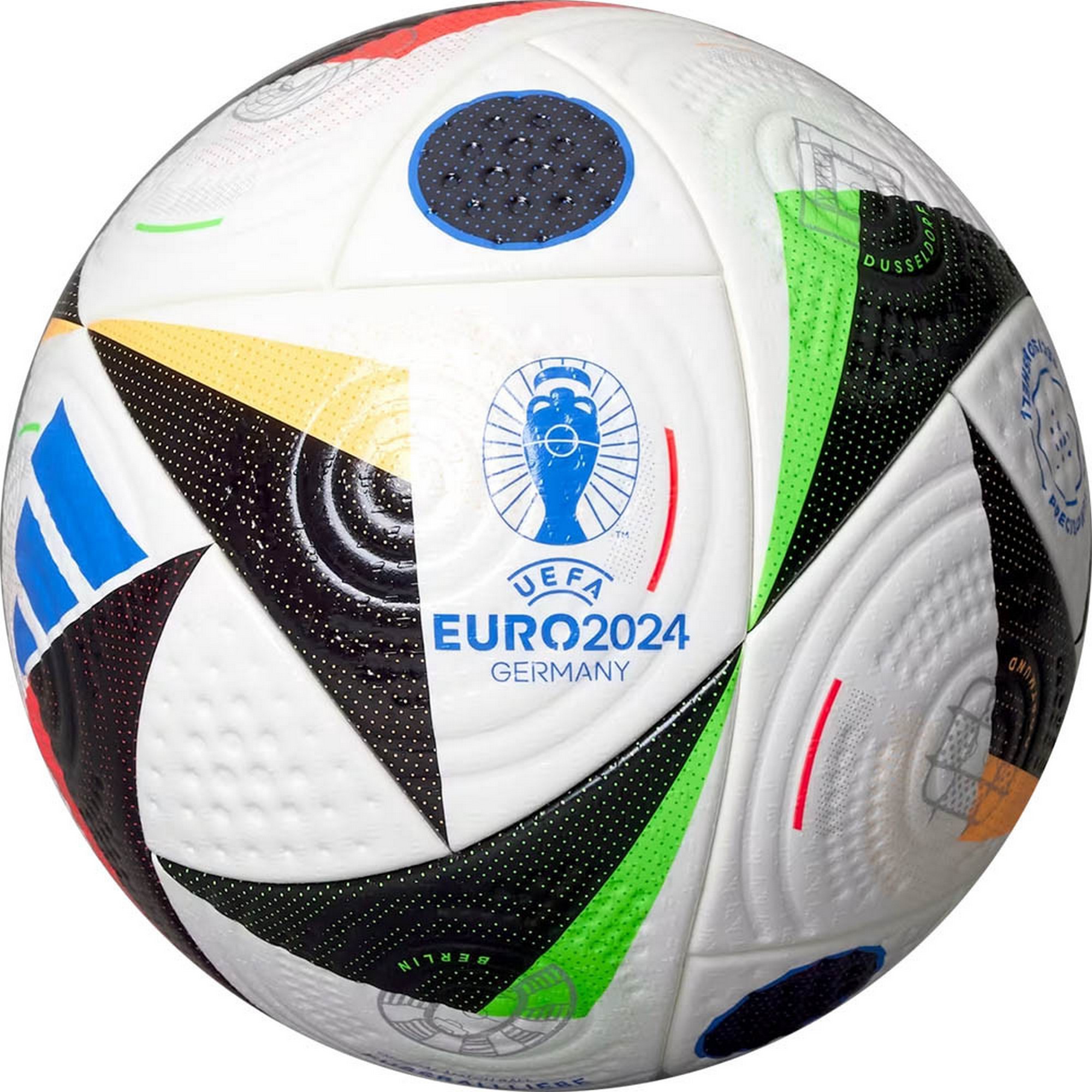 Мяч футбольный Adidas Euro24 Fussballliebe PRO IQ3682 FIFA PRO, р.5 - фото 1