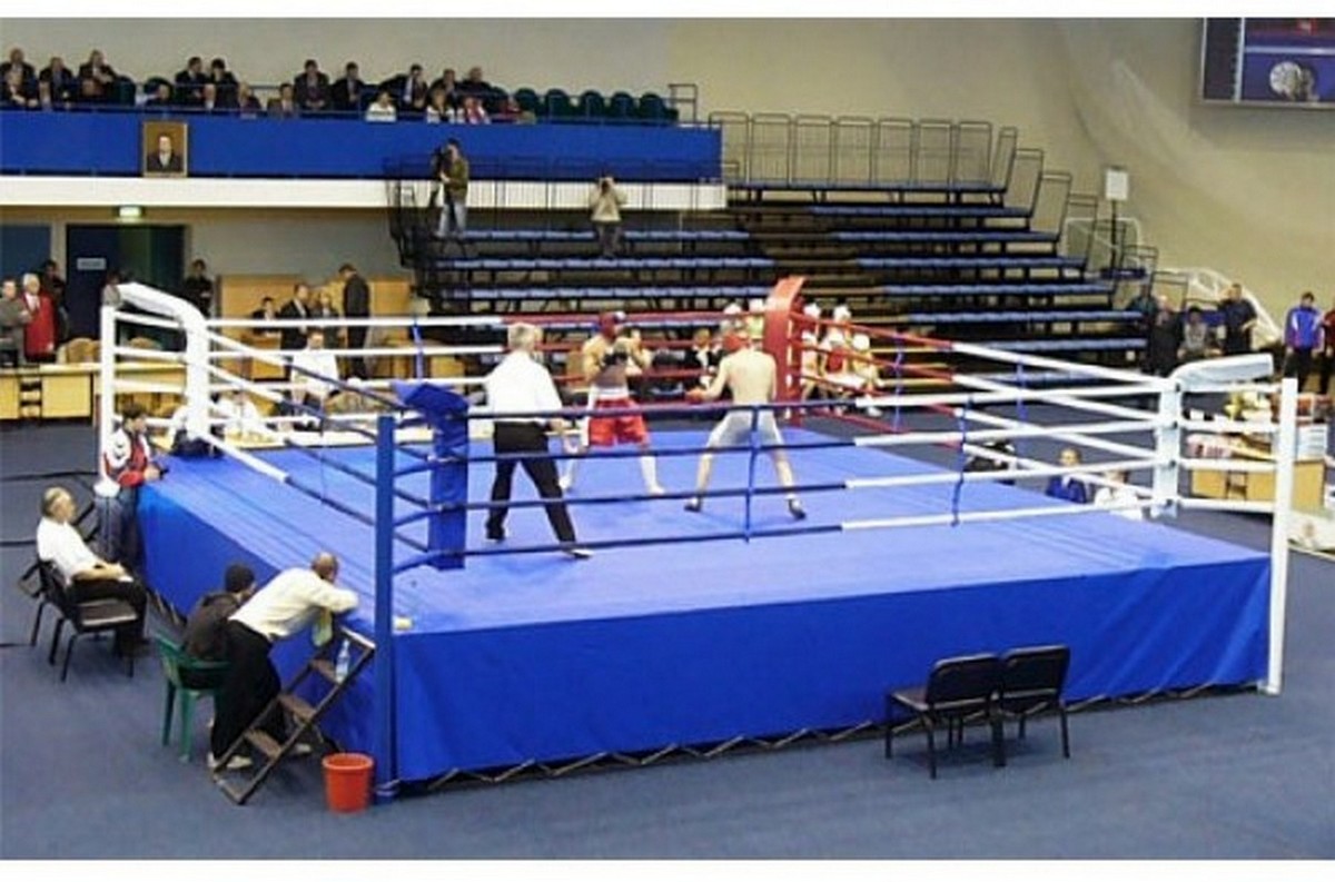 Боксерский ринг Олимпийский 7,8x7,8м, высота помоста 1м 33018 - фото 1