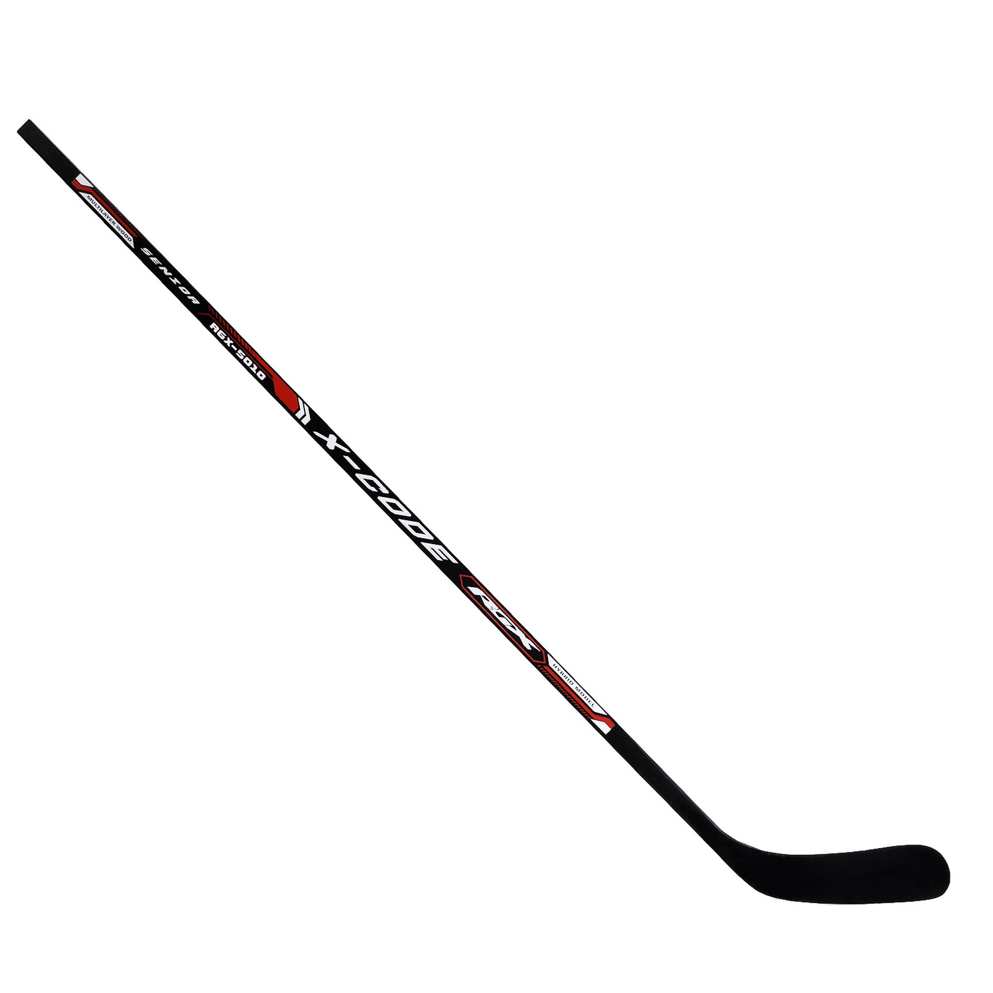 Купить Клюшка для хоккея шайбой RGX GX-5010 X-CODE Senior BlackRed L,