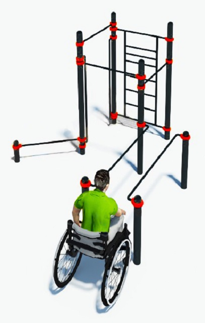 Купить Комплекс для инвалидов-колясочников Victory W-7.05 Hercules 5198,