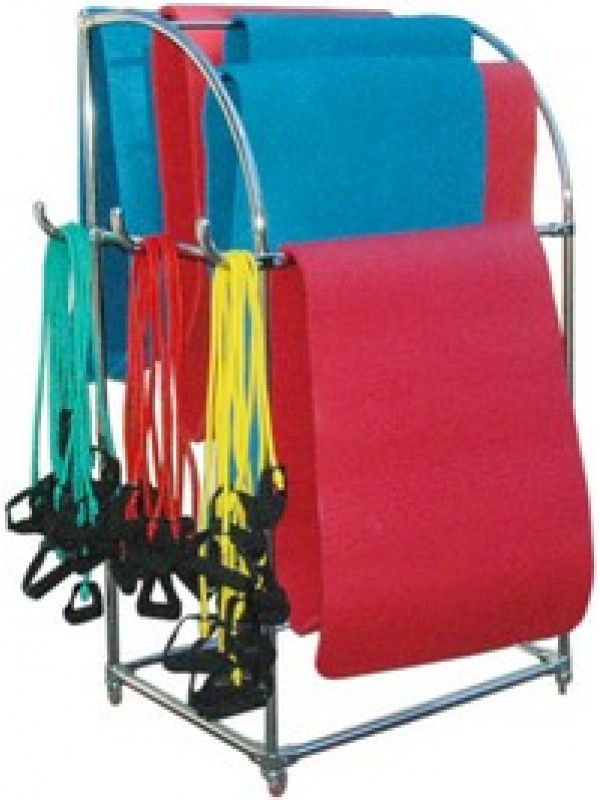 фото Мобильная стойка для ковриков, эспандеров и роллов пилатес 1060 nobrand