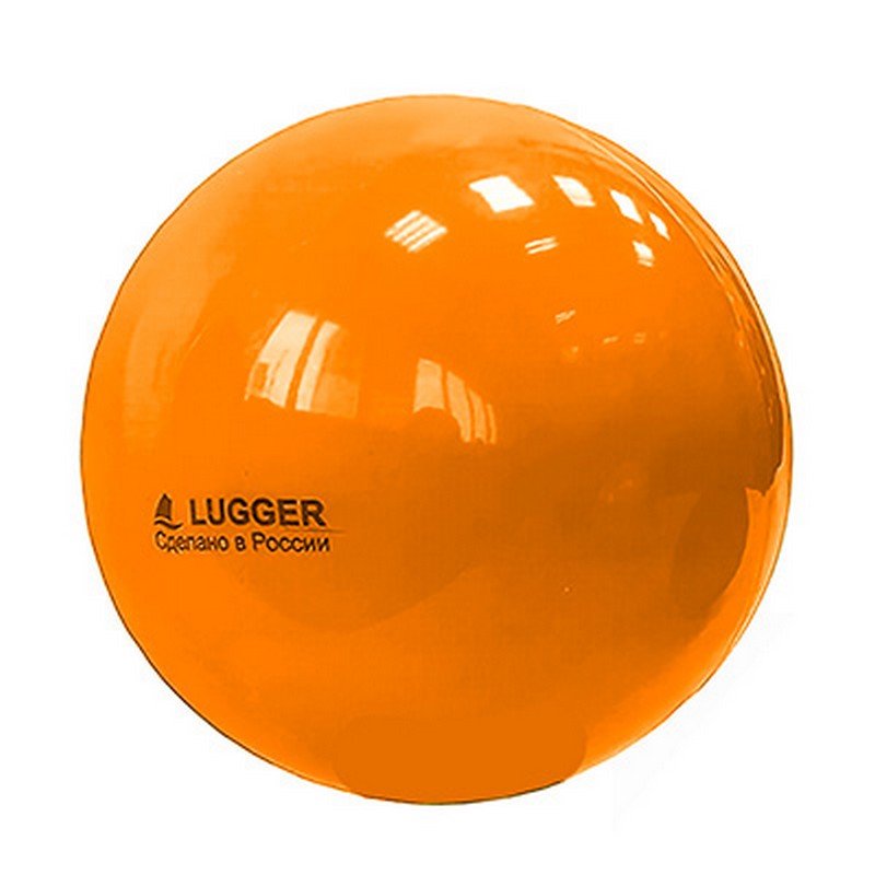 фото Мяч для художественной гимнастики однотонный d19см оранжевый nobrand