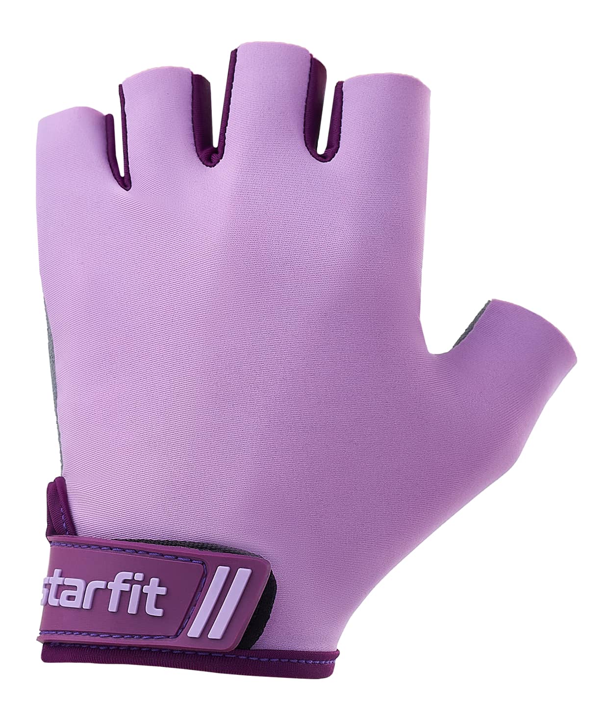 Купить Перчатки для фитнеса Star Fit WG-101, фиолетовый,