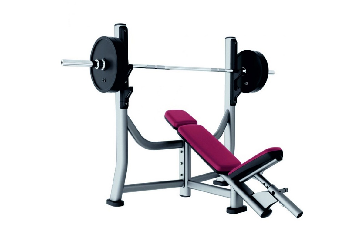 фото Олимпийская скамья наклонная ultragym ug-ls 923s