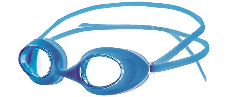 Очки для плавания Atemi дет, силикон (голубые), N7902