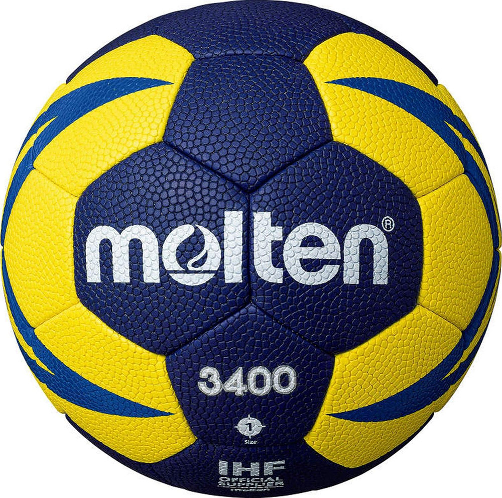 Мяч гандбольный Molten 3400 H1X3400-NB р.1 сертификат IHF - фото 1