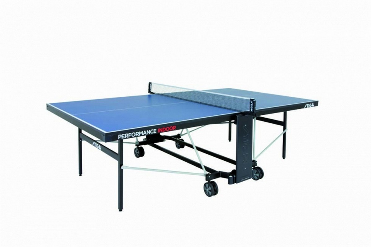 фото Теннисный стол складной stiga performance indoor cs 19 мм, синий