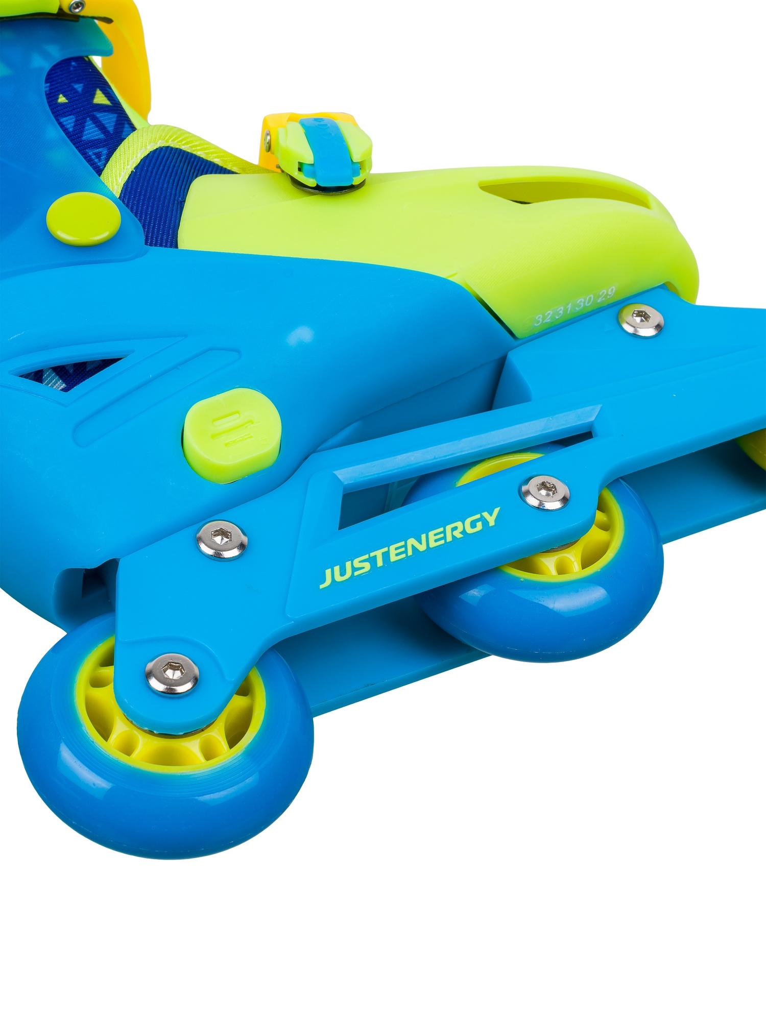 Раздвижные роликовые коньки Justenergy JE-SK-P580-51 Blue (антистресс обезьяна в подарок) 1500_2000