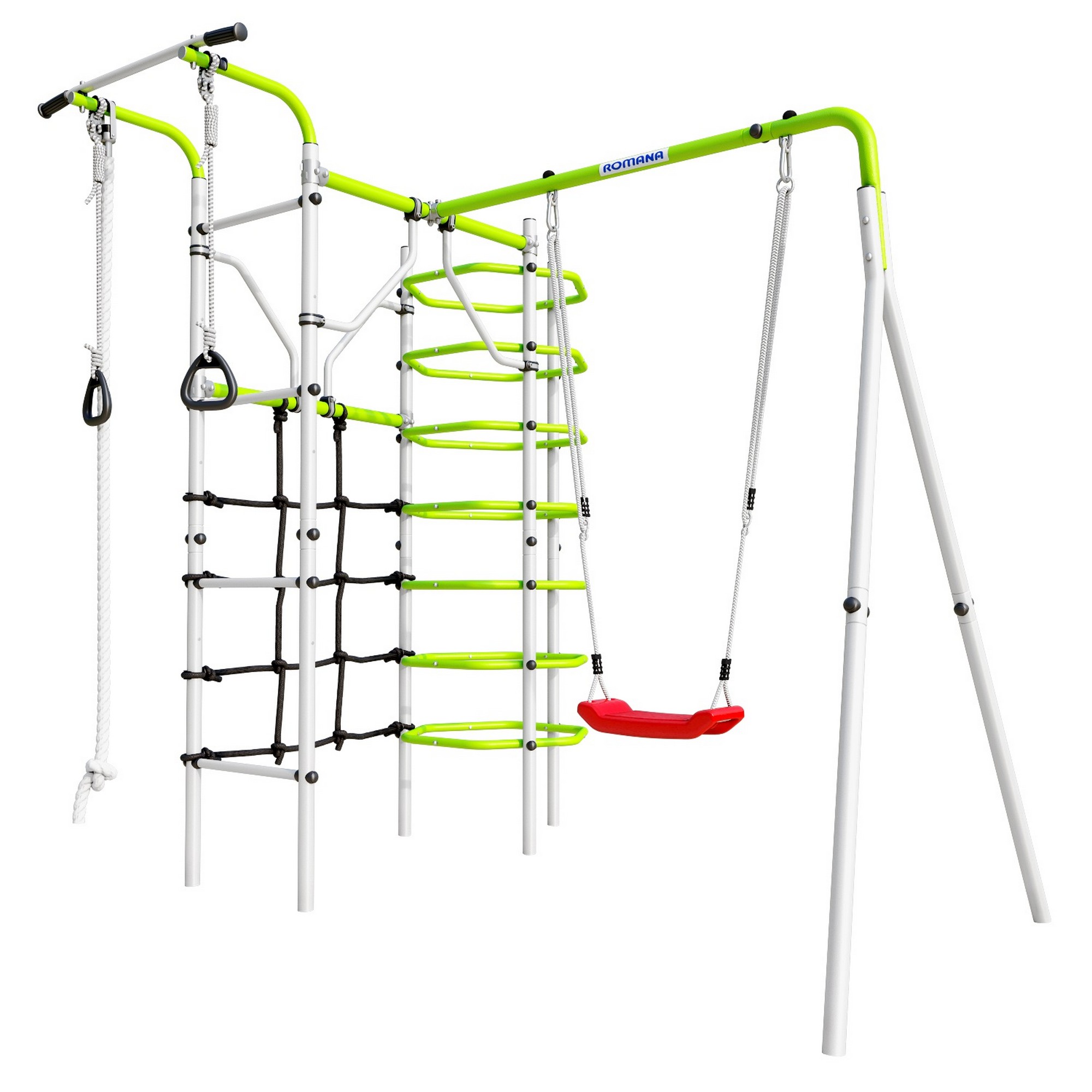 

Дачный комплекс Космос + ПЛАСТИКОВЫЕ качели Romana 103.21.05 салатовый\белый