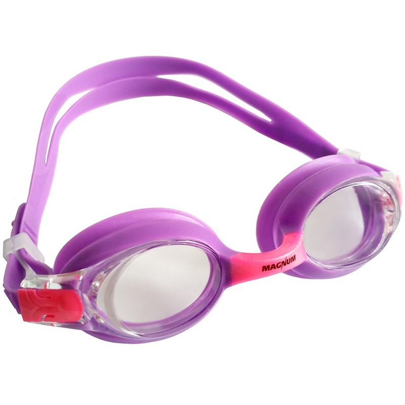 Очки для плавания Sportex Magnum JR 2670-PR-P2 фиолетовый-розовый