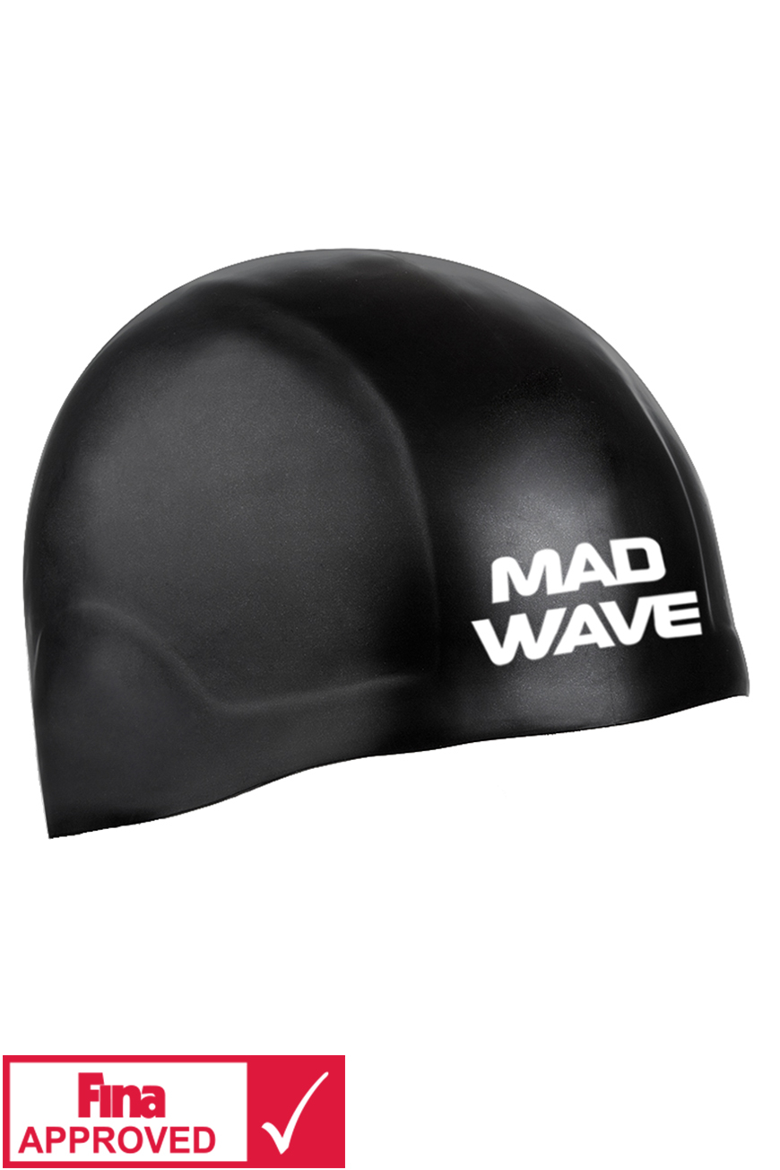 Купить Силиконовая шапочка Mad Wave R-CAP FINA Approved M0531 15 1 01W,