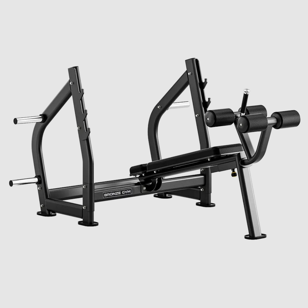 Скамья олимпийская для жима с отрицательным наклоном Bronze Gym RAVE RE57 BGRE57 133990₽