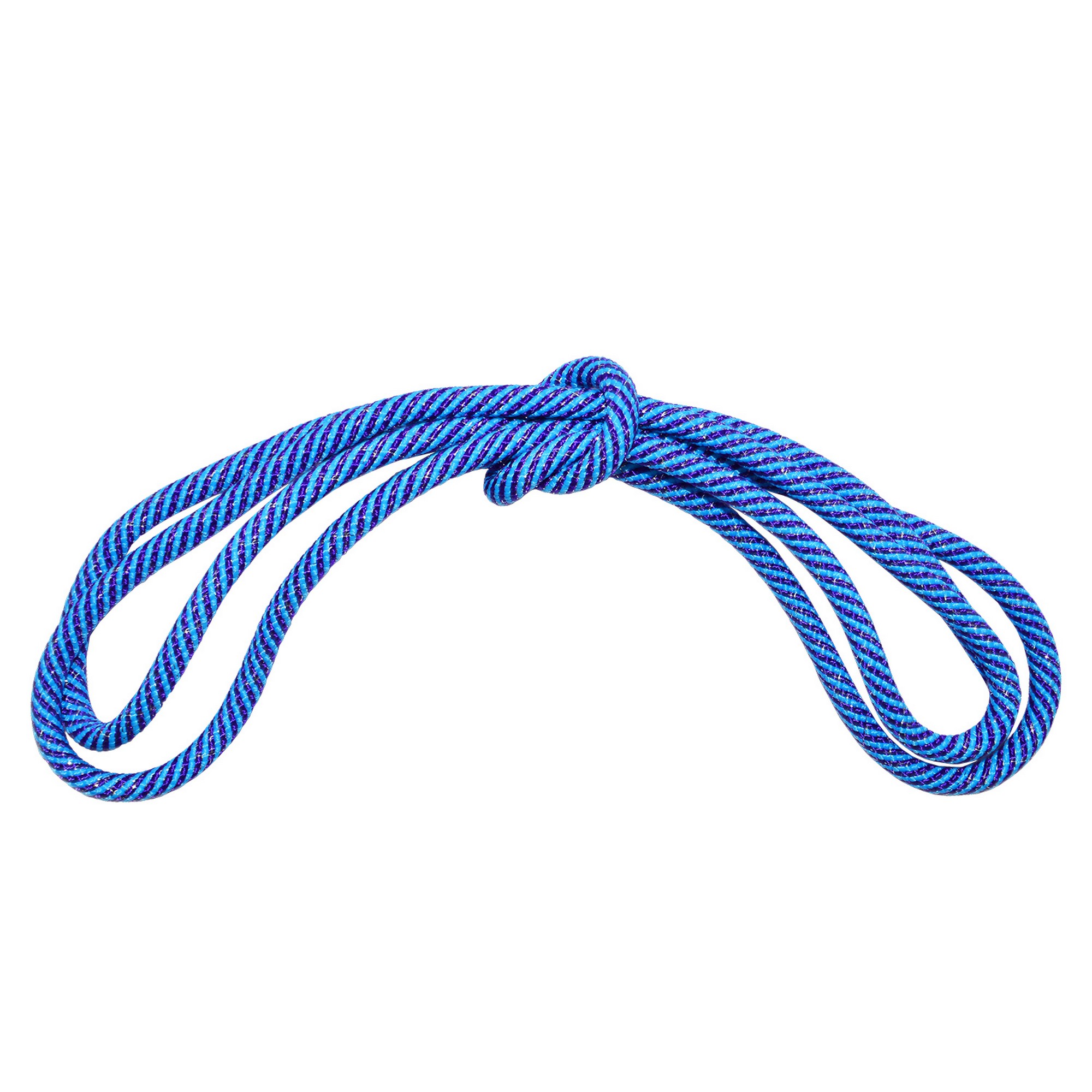 фото Скакалка гимнастическая с люрексом body form радуга bf-sk10 голубой\фиолетовый
